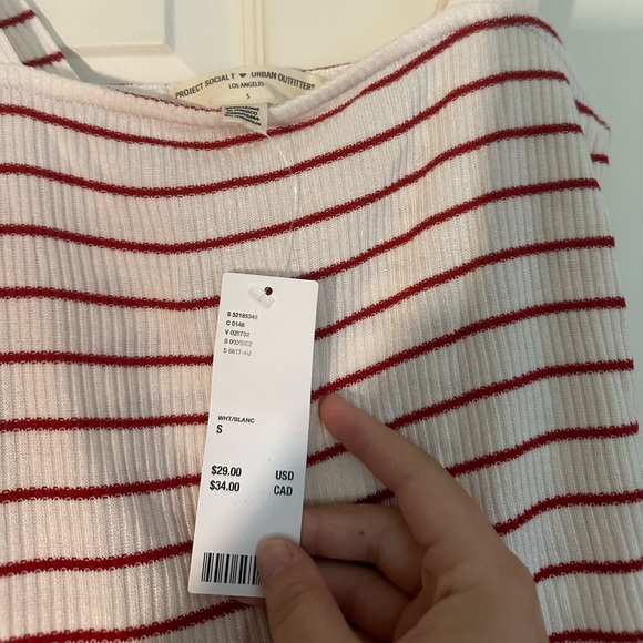 Urban Outfitters Striped Tank Top - Picture 3 of 7